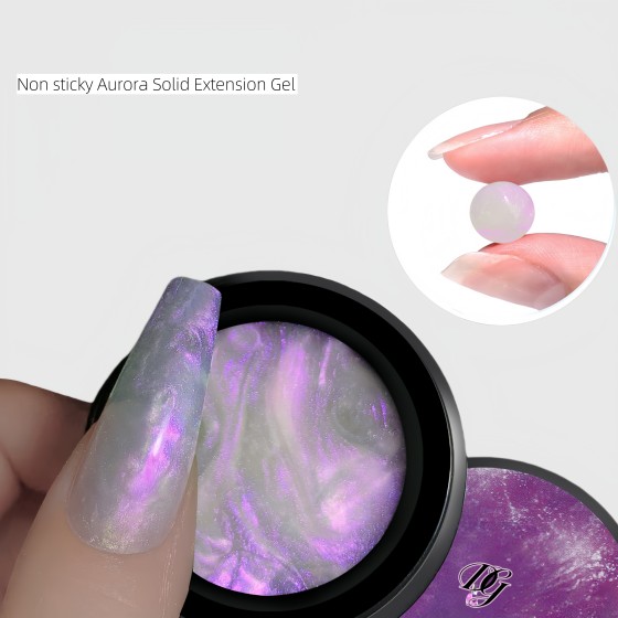 Non sticky Aurora Solid Extension Gel 30g